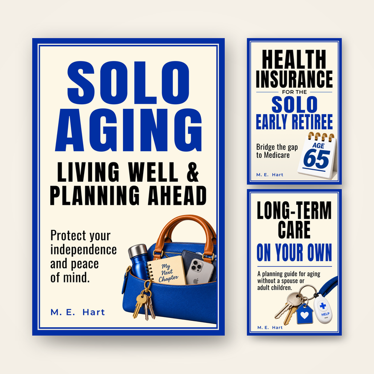 The Solo Series: Early Retiree — Three books for retiring before 65 with nobody else on the plan.