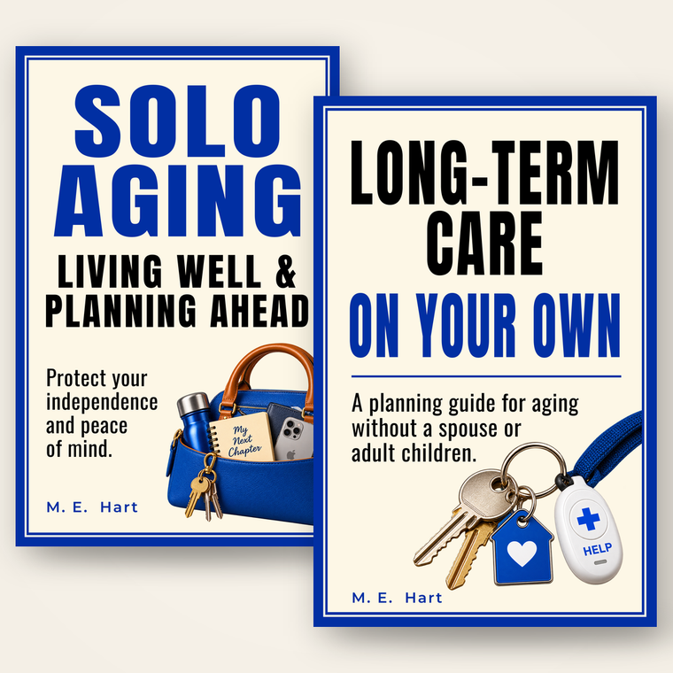 The Solo Series: Never Married — Both books for the household of one.