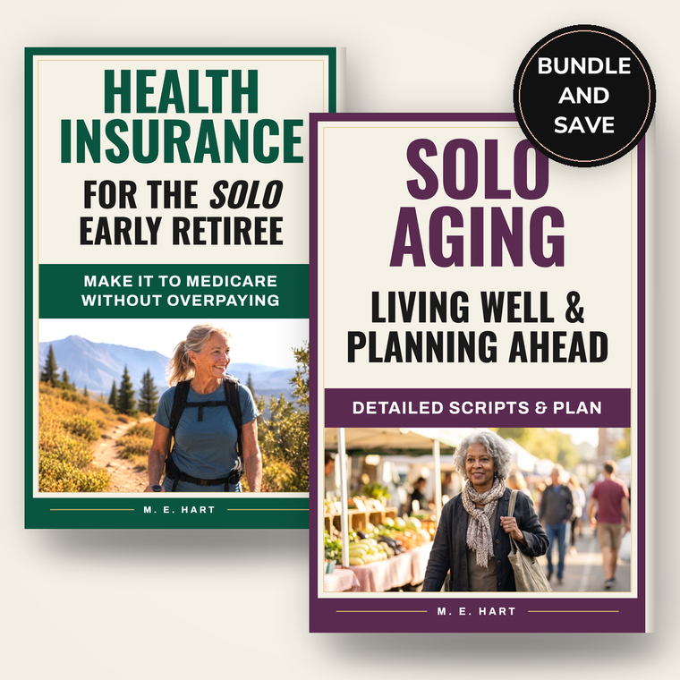 The Solo Series — Both books for the household of one.