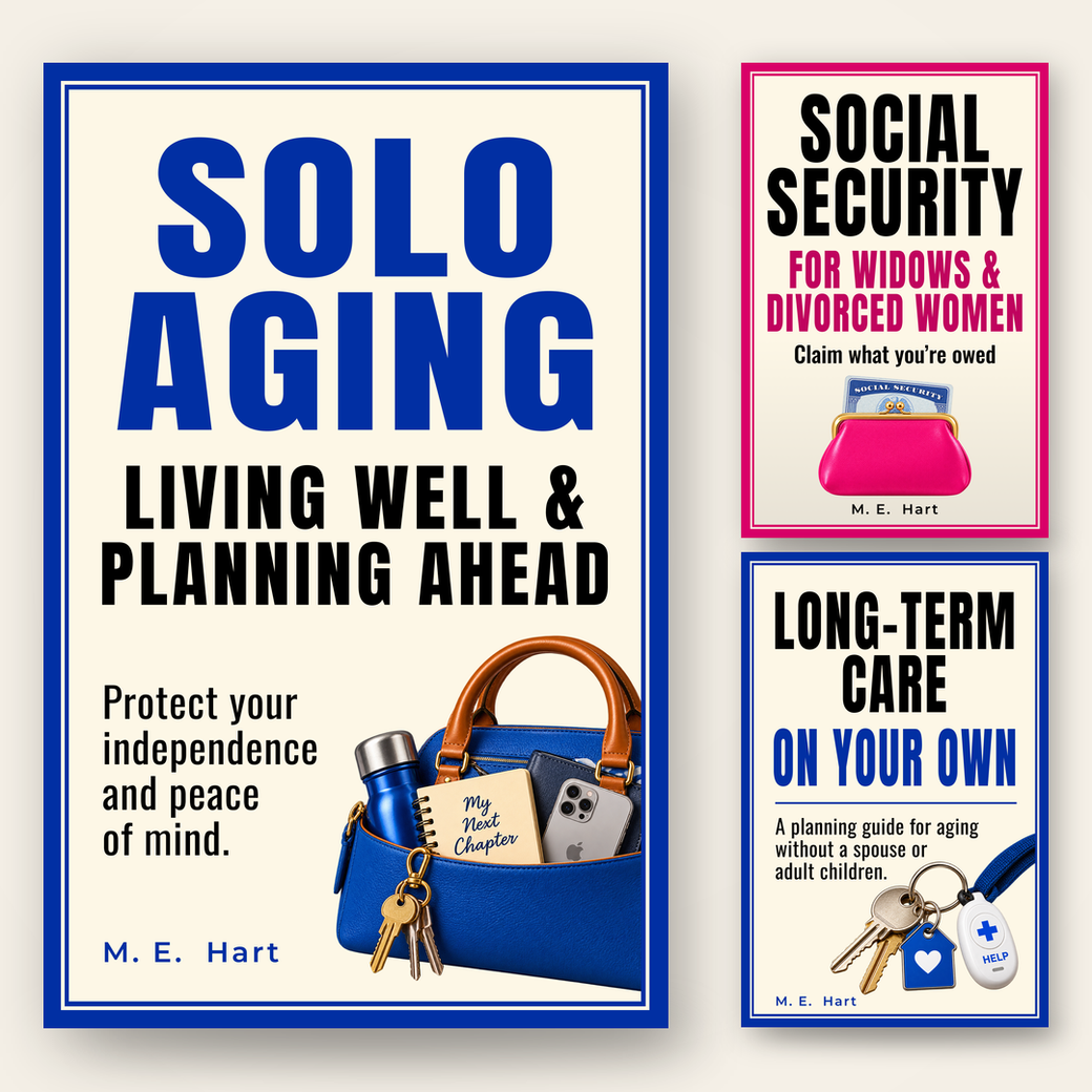 The Solo Series: Widowed or Divorced — Three books for the woman who is suddenly on her own.