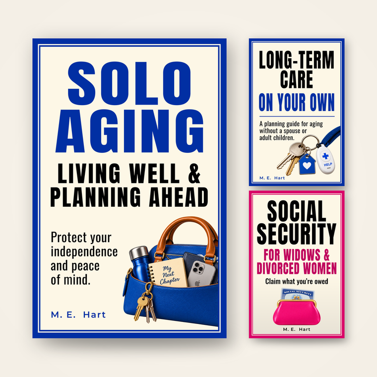 The Solo Series: Widowed or Divorced — Three books for the woman who is suddenly on her own.